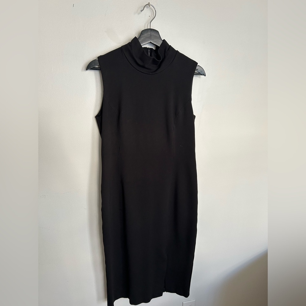 Joseph Ribkoff Black Sleeveless Midi Dress